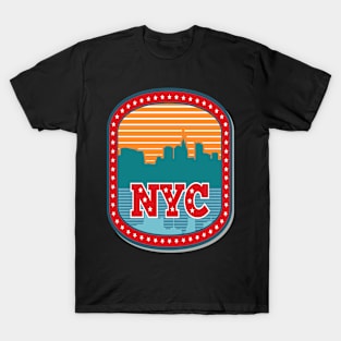 NYC- New York City Patch T-Shirt